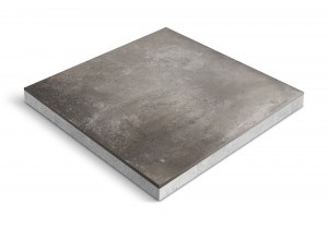 CeraDeco 60x60x4cm Nuvola Piombo A. van Elk BV